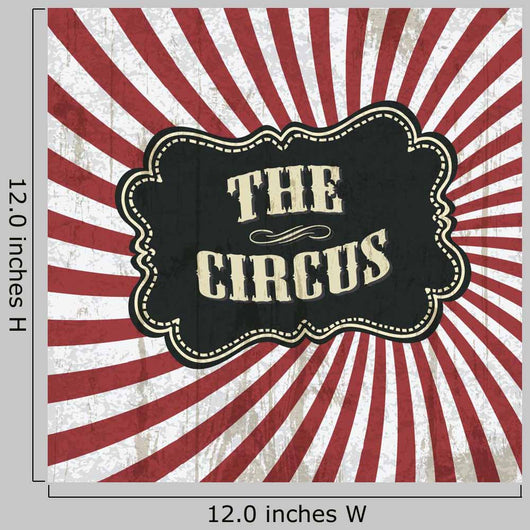 Classical Circus Vector Eps10 Wall Decal