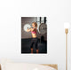 Fitness Woman Lifting Heavy Wall Decal