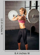 Fitness Woman Lifting Heavy Wall Decal