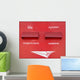Bangkok Postbox Wall Decal