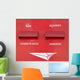 Bangkok Postbox Wall Decal