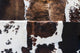 Cow Hides up Wall Decal