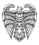 Powerful Eagle or Griffin Wall Decal