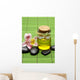 Orchid with Massage Oil Wall Decal