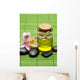 Orchid with Massage Oil Wall Decal