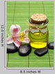 Orchid with Massage Oil Wall Decal