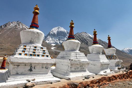 Buddhist Statues Tibet Wall Decal