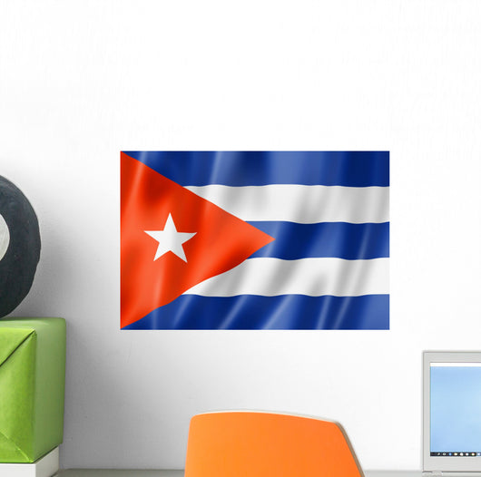 Cuban Flag Wall Decal