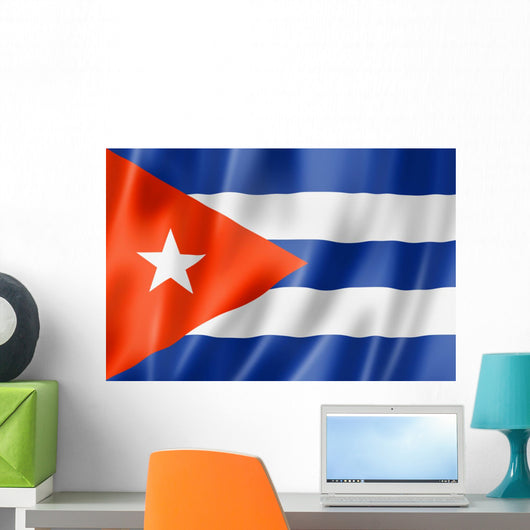 Cuban Flag Wall Decal