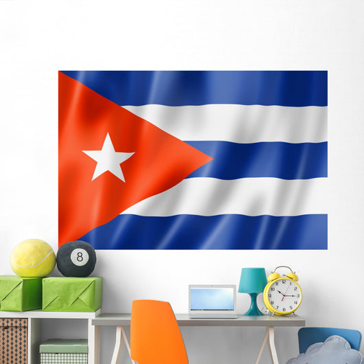 Cuban Flag Wall Decal