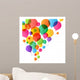 Colorful Balloons Vector Illustration Wall Decal