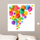 Colorful Balloons Vector Illustration Wall Decal