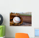 Baseball Glove Baseball Field Wall Decal