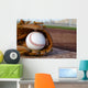 Baseball Glove Baseball Field Wall Decal