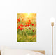 Red Poppies Wall Decal