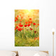 Red Poppies Wall Decal