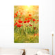 Red Poppies Wall Decal