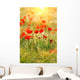 Red Poppies Wall Decal