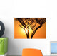 Sunset Tree Wall Decal