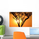 Sunset Tree Wall Decal