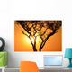 Sunset Tree Wall Decal