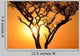 Sunset Tree Wall Decal