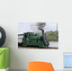 Old Green Steam Train Wall Decal