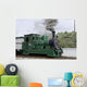 Old Green Steam Train Wall Decal