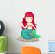 Beautiful Mermaid Wall Decal