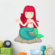 Beautiful Mermaid Wall Decal