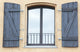 Stucco Window Wall Decal