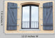 Stucco Window Wall Decal