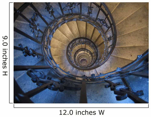Old Spiral Staircase Wall Decal