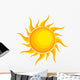 Sun Illustration Wall Decal