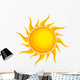 Sun Illustration Wall Decal