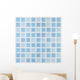 Blue Mosaic Tiles - Square Wall Decal