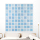 Blue Mosaic Tiles - Square Wall Decal
