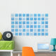 Blue Mosaic Tiles - Rectangle Wall Decal