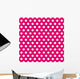 Seamless Pink and White Wall Decal