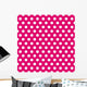 Seamless Pink and White Wall Decal