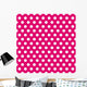 Seamless Pink and White Wall Decal