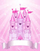 Pink Castle Place Card Wall Decal