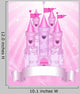 Pink Castle Place Card Wall Decal