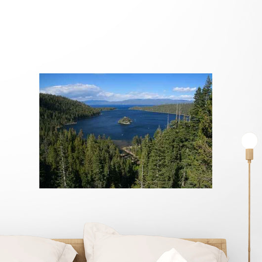 Beautiful Emerald Bay Lake Wall Decal
