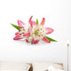 Two Pink Lily Wall Decal