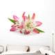 Two Pink Lily Wall Decal
