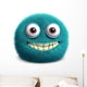 Blue Alien Wall Decal