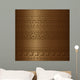 Seamless Gold Greek Elements Wall Decal