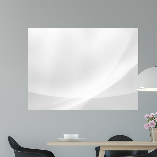 White Wavelet Aurora Aurorac Wall Decal