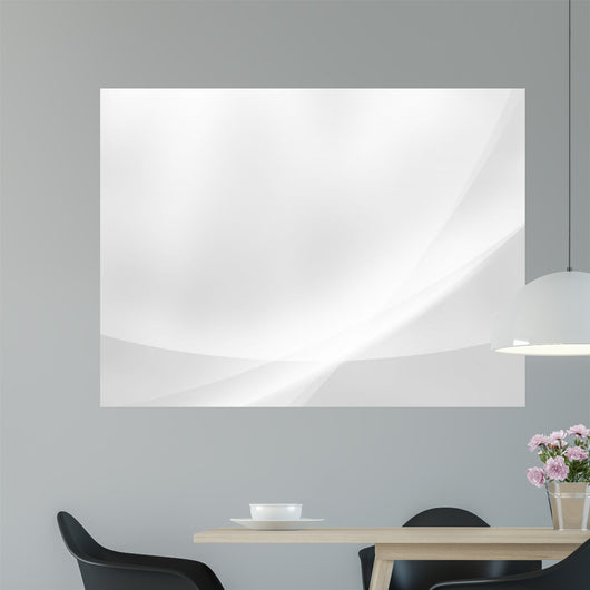 White Wavelet Aurora Aurorac Wall Decal
